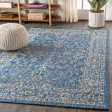 Huon Palazzo Vine and Border Indoor/Outdoor Area Rug