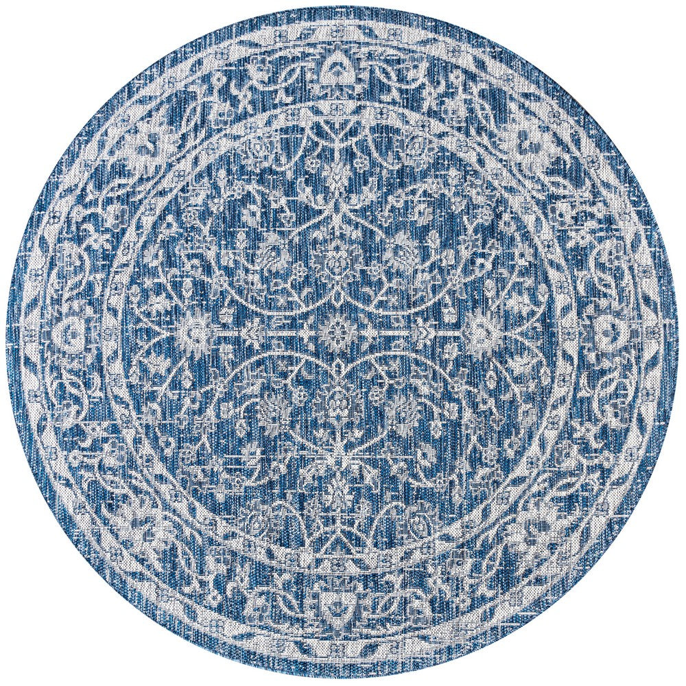 Huon Palazzo Vine and Border Indoor/Outdoor Area Rug