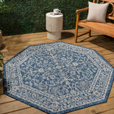 Huon Palazzo Vine and Border Indoor/Outdoor Area Rug