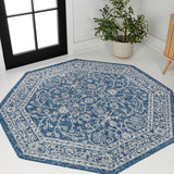 Huon Palazzo Vine and Border Indoor/Outdoor Area Rug