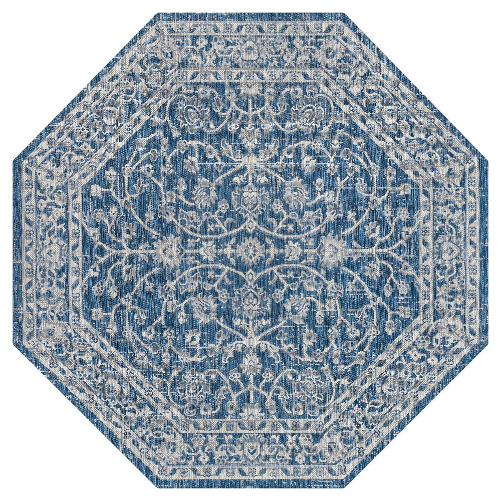 Huon Palazzo Vine and Border Indoor/Outdoor Area Rug