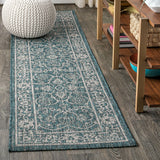 Huon Palazzo Vine and Border Indoor/Outdoor Area Rug