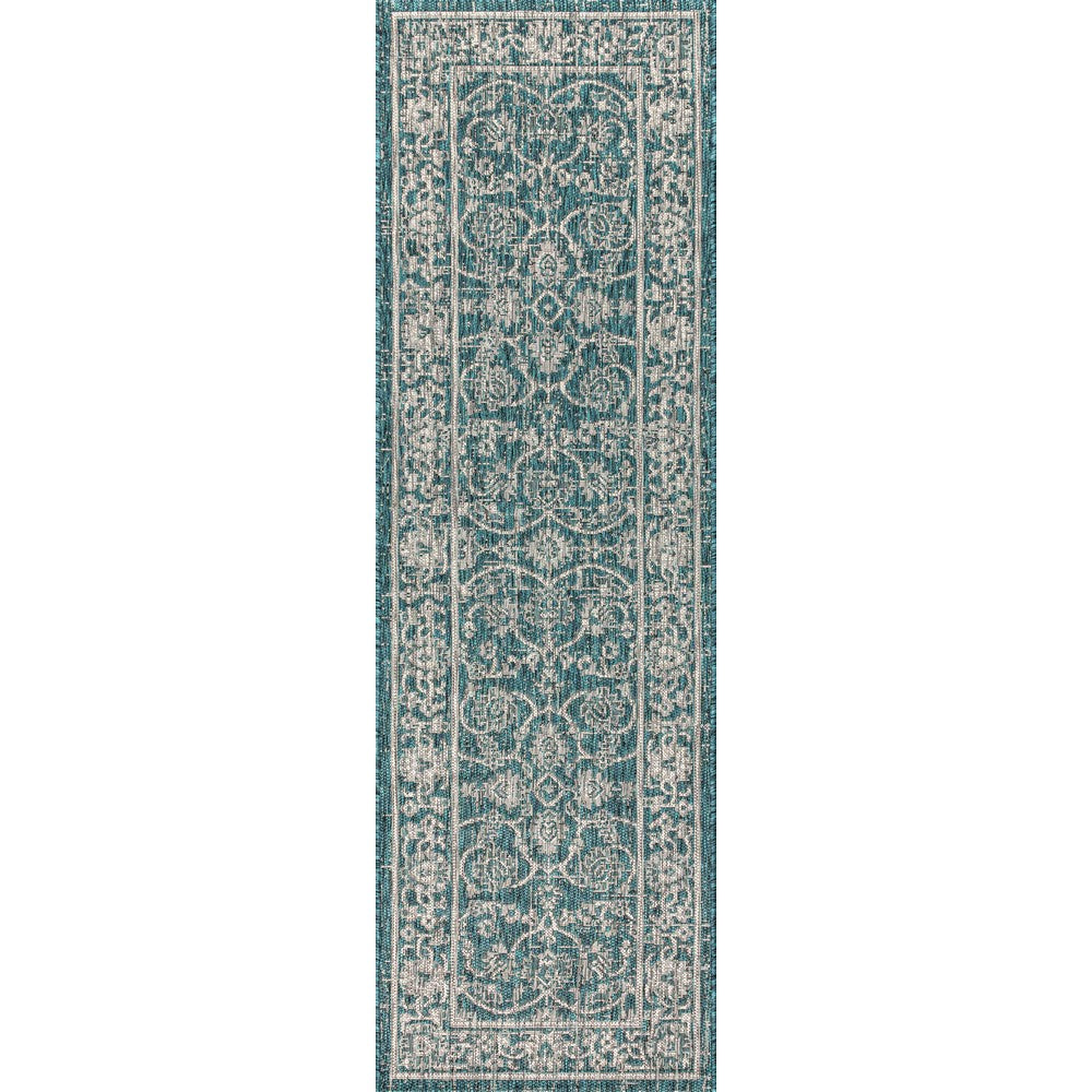 Huon Palazzo Vine and Border Indoor/Outdoor Area Rug