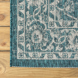 Huon Palazzo Vine and Border Indoor/Outdoor Area Rug