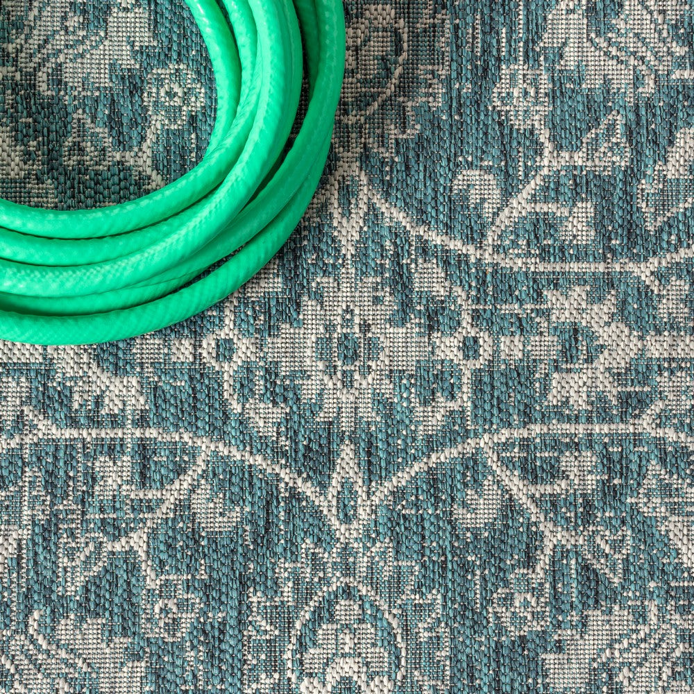 Huon Palazzo Vine and Border Indoor/Outdoor Area Rug
