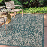 Huon Palazzo Vine and Border Indoor/Outdoor Area Rug