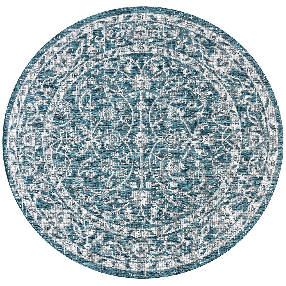 Huon Palazzo Vine and Border Indoor/Outdoor Area Rug