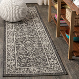 Huon Palazzo Vine and Border Indoor/Outdoor Area Rug