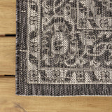 Huon Palazzo Vine and Border Indoor/Outdoor Area Rug