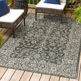 Huon Palazzo Vine and Border Indoor/Outdoor Area Rug