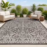 Kayla Bohemian Medallion Textured Weave Indoor/outdoor Area Rug