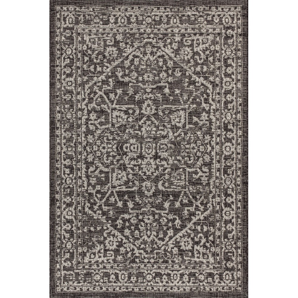 Kayla Bohemian Medallion Textured Weave Indoor/outdoor Area Rug