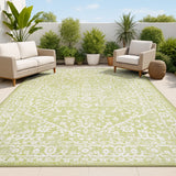 Kayla Bohemian Medallion Textured Weave Indoor/outdoor Area Rug