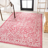 Kayla Bohemian Medallion Textured Weave Indoor/outdoor Area Rug