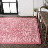 Kayla Bohemian Medallion Textured Weave Indoor/outdoor Area Rug