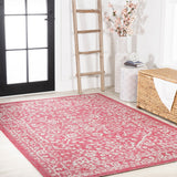 Kayla Bohemian Medallion Textured Weave Indoor/outdoor Area Rug