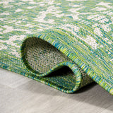 Kayla Bohemian Medallion Textured Weave Indoor/outdoor Area Rug