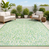 Kayla Bohemian Medallion Textured Weave Indoor/outdoor Area Rug