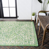 Kayla Bohemian Medallion Textured Weave Indoor/outdoor Area Rug