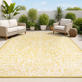 Kayla Bohemian Medallion Textured Weave Indoor/outdoor Area Rug