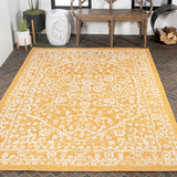 Kayla Bohemian Medallion Textured Weave Indoor/outdoor Area Rug