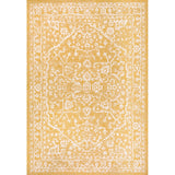 Kayla Bohemian Medallion Textured Weave Indoor/outdoor Area Rug
