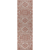 Cascade Bohemian Medallion Textured Weave Indoor/outdoor Runner Rug