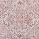 Cascade Bohemian Medallion Textured Weave Indoor/outdoor Square Rug