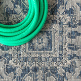 Cascade Bohemian Medallion Textured Weave Indoor/outdoor Area Rug