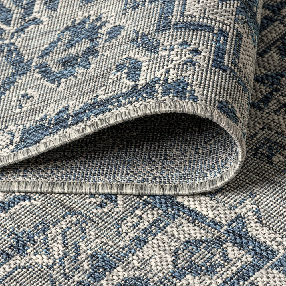 Cascade Bohemian Medallion Textured Weave Indoor/outdoor Area Rug