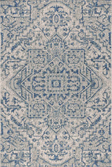 Cascade Bohemian Medallion Textured Weave Indoor/outdoor Area Rug