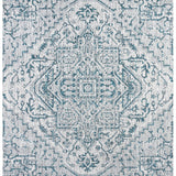 Cascade Bohemian Medallion Textured Weave Indoor/outdoor Square Rug