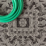 Cascade Bohemian Medallion Textured Weave Indoor/outdoor Runner Rug