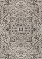 Cascade Bohemian Medallion Textured Weave Indoor/outdoor Area Rug