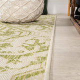 Cascade Bohemian Medallion Textured Weave Indoor/outdoor Area Rug