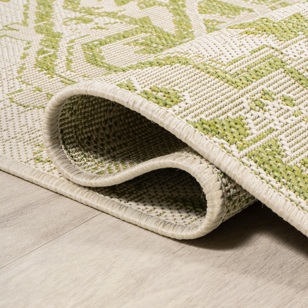 Cascade Bohemian Medallion Textured Weave Indoor/outdoor Area Rug