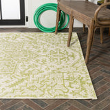 Cascade Bohemian Medallion Textured Weave Indoor/outdoor Area Rug