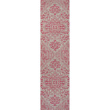 Cascade Bohemian Medallion Textured Weave Indoor/outdoor Runner Rug