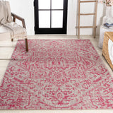 Cascade Bohemian Medallion Textured Weave Indoor/outdoor Area Rug