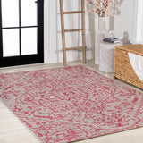 Cascade Bohemian Medallion Textured Weave Indoor/outdoor Area Rug