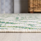 Cascade Bohemian Medallion Textured Weave Indoor/outdoor Area Rug