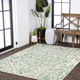 Cascade Bohemian Medallion Textured Weave Indoor/outdoor Area Rug