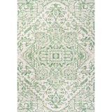 Cascade Bohemian Medallion Textured Weave Indoor/outdoor Area Rug