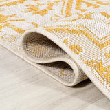 Cascade Bohemian Medallion Textured Weave Indoor/outdoor Area Rug