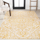 Cascade Bohemian Medallion Textured Weave Indoor/outdoor Area Rug