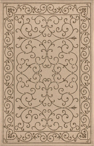 Loretta Vintage Filigree Textured Weave Indoor/outdoor Area Rug