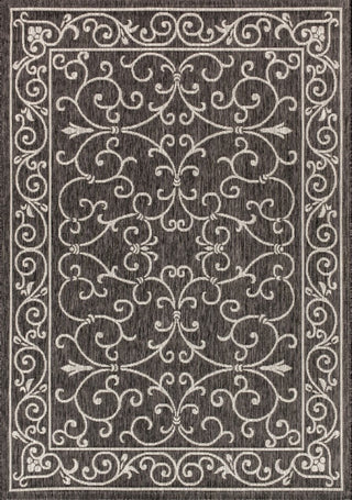 Loretta Vintage Filigree Textured Weave Indoor/outdoor Area Rug