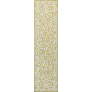 Loretta Vintage Filigree Textured Weave Indoor/outdoor Runner Rug