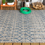 Dean Moroccan Geometric Textured Weave Indoor/outdoor Area Rug