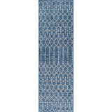 Dean Moroccan Geometric Textured Weave Indoor/outdoor Runner Rug